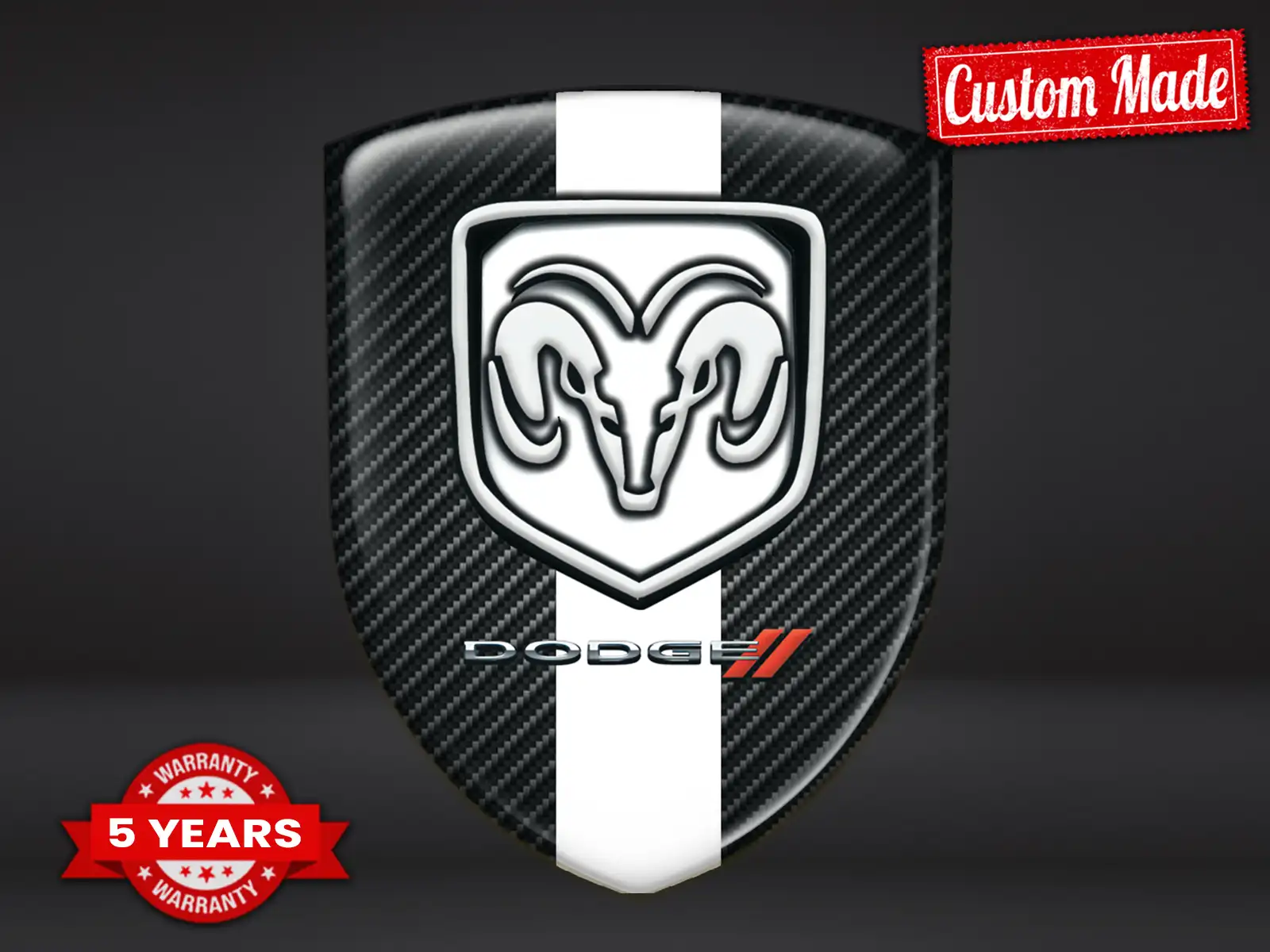 Dodge Badges Automobile Pro Max Robuste Élégant Disposition